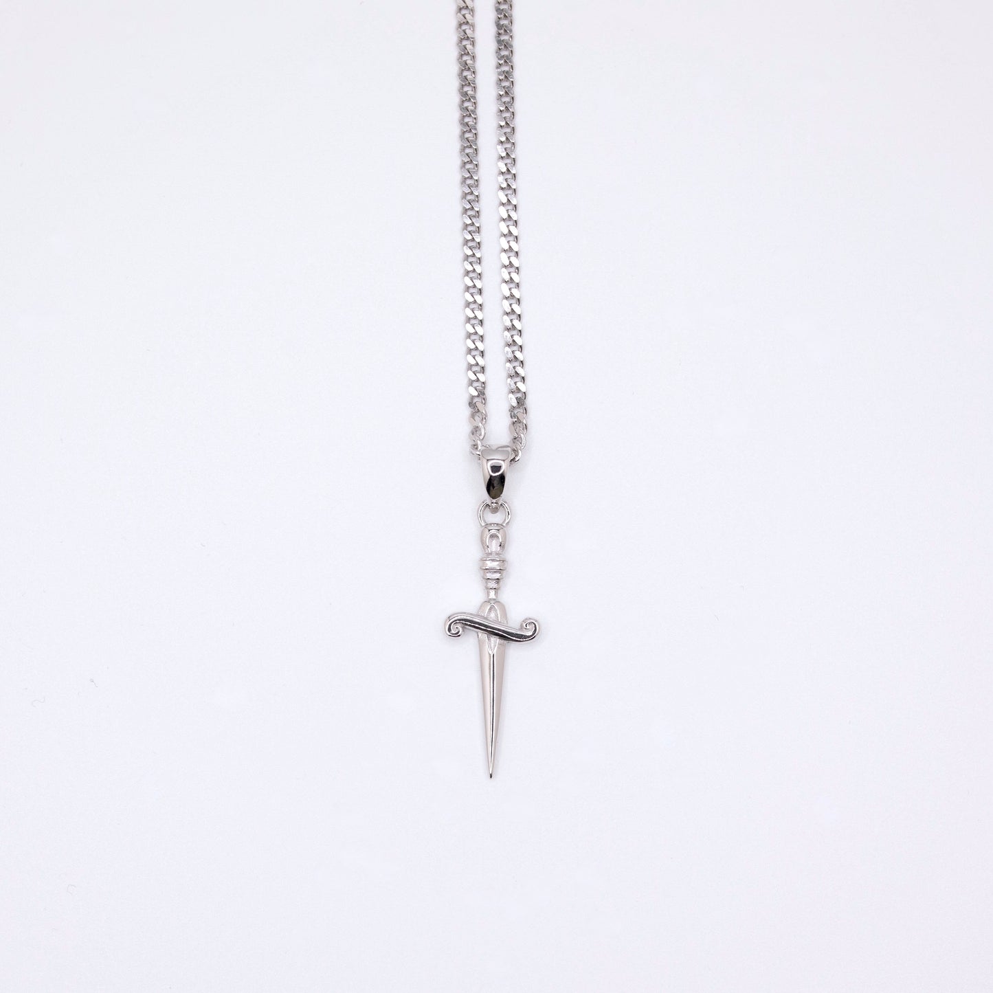 Sterling Silver Dagger Pendant